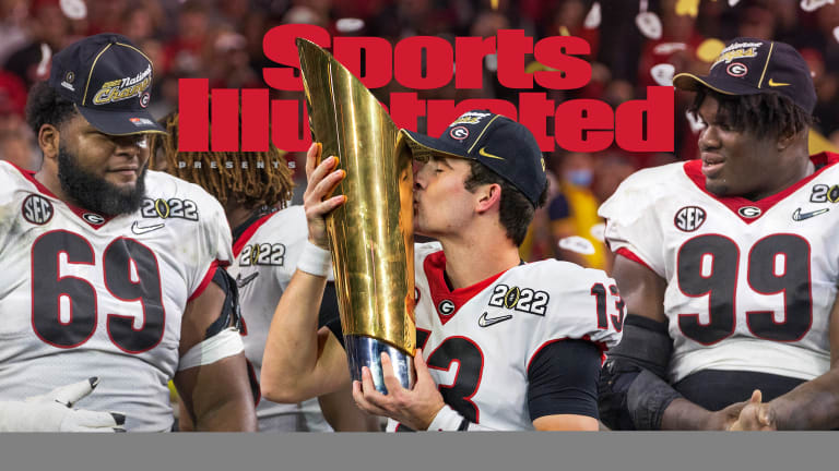 University of Georgia, 2022 NCAA Championship Issue Cover Poster by Sports  Illustrated - Sports Illustrated Covers