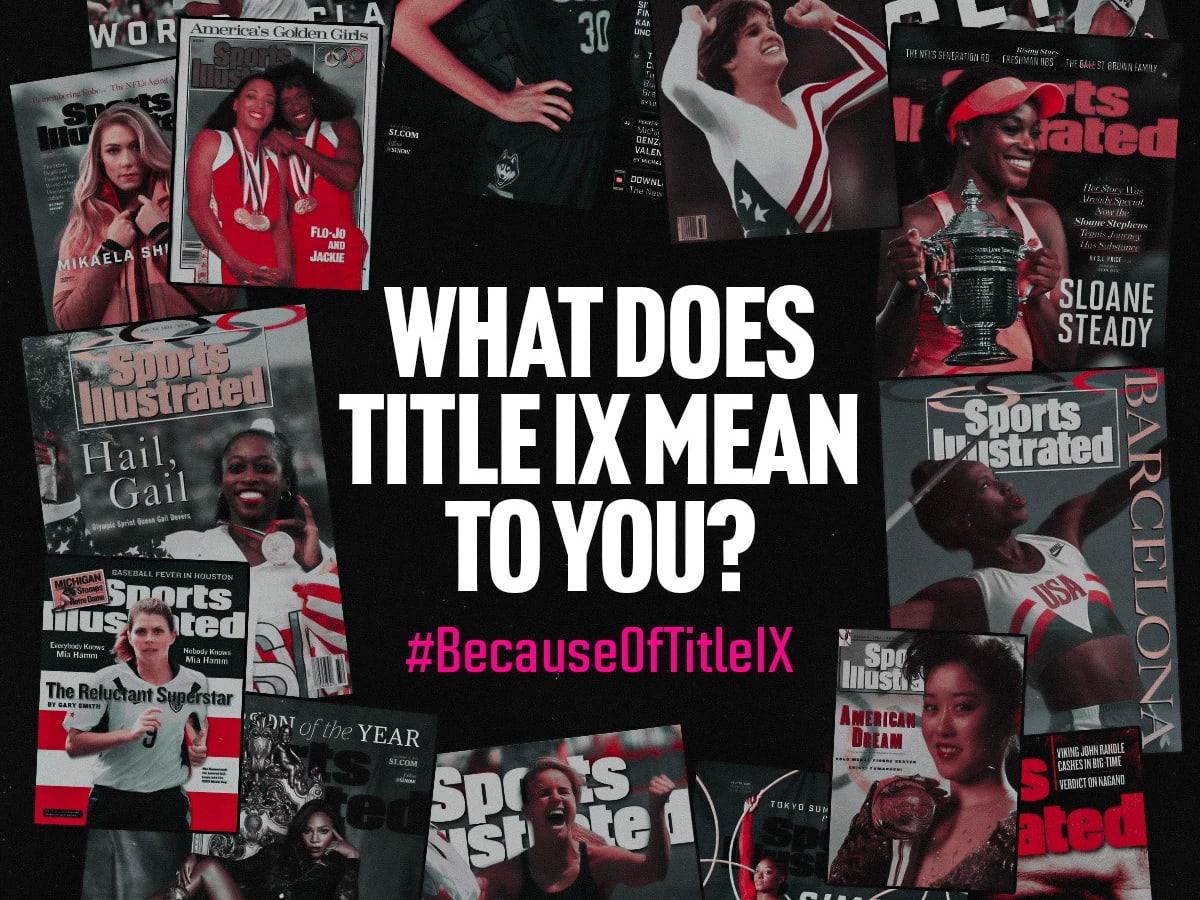 2012 Title IX Women In Sports SPORTS ILLUSTRATED NO LABEL Newsstand A May 7 